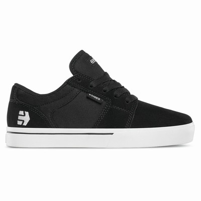 Tenis Etnies BARGE LS Negros/Blancos Para Niño MX396-JZO